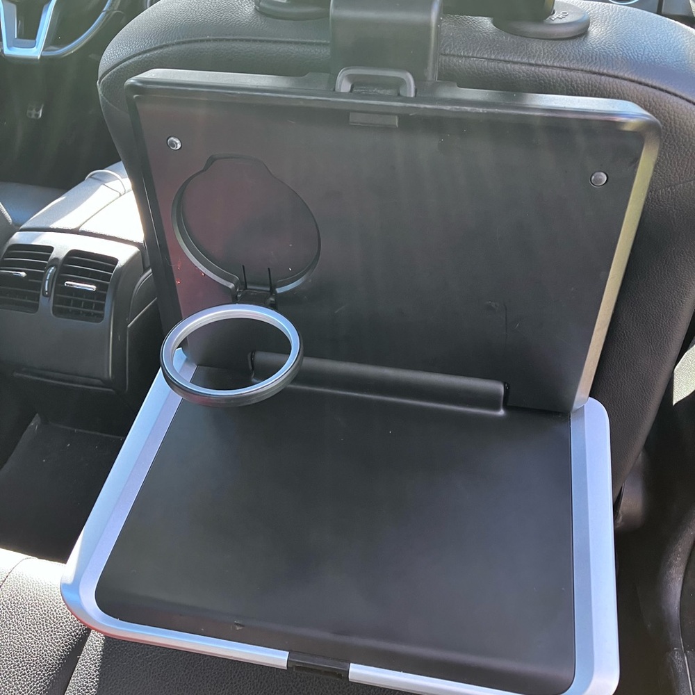 Mercedes genuine Black Car Seat Back Tray Table